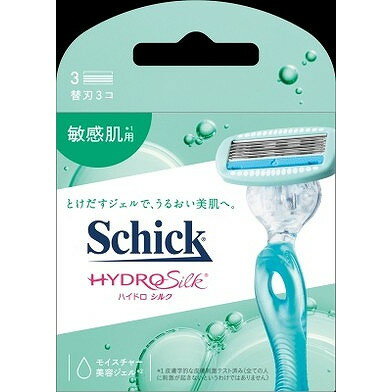 このページは4891228312183単品が9個セットの商品ページです【商品特徴】うるおい美肌ケア。モイスチャー美容ジェルにナチュラルな6種類の美容成分を配合。スキンガード付き5枚刃。敏感肌用。替刃3コ入。【製造者】シック・ジャパン株式会社【生産国】中華人民共和国【単品内容量】3個※メーカーの都合によりパッケージ、内容等が変更される場合がございます。当店はメーカーコード（JANコード）で管理をしている為それに伴う返品、返金等の対応は受け付けておりませんのでご了承の上お買い求めください。【代引きについて】こちらの商品は、代引きでの出荷は受け付けておりません。【送料について】北海道、沖縄、離島は別途送料を頂きます。