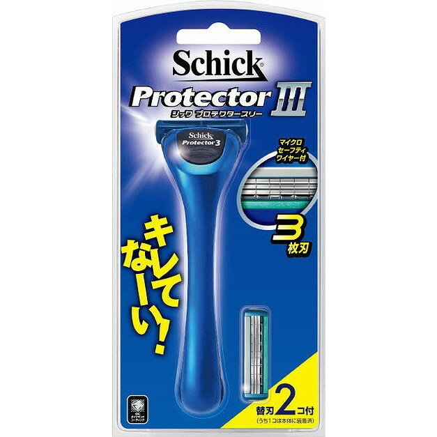 このページは4891228302573単品が8個セットの商品ページです【商品特徴】深く、安全に、快適シェービングを実現する「3枚刃」プロテクター。8本のマイクロセーフティーワイヤーが、肌をシェービングのダメージから守ります。【製造者】シック・ジャパン株式会社【生産国】中華人民共和国【単品内容量】1個※メーカーの都合によりパッケージ、内容等が変更される場合がございます。当店はメーカーコード（JANコード）で管理をしている為それに伴う返品、返金等の対応は受け付けておりませんのでご了承の上お買い求めください。【代引きについて】こちらの商品は、代引きでの出荷は受け付けておりません。【送料について】北海道、沖縄、離島は別途送料を頂きます。