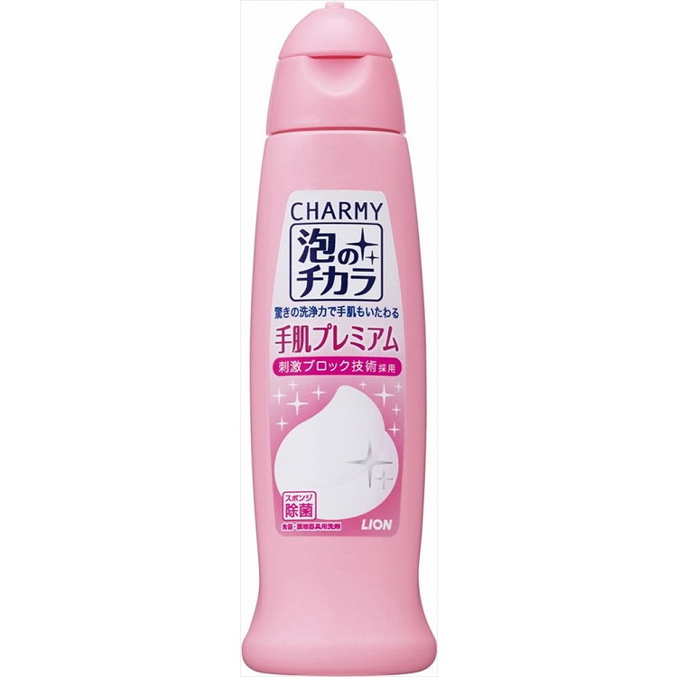 【単品10個セット】チャーミー 泡のチカラ 手肌プレミアム 240ml ライオン(代引不可)【送料無料】