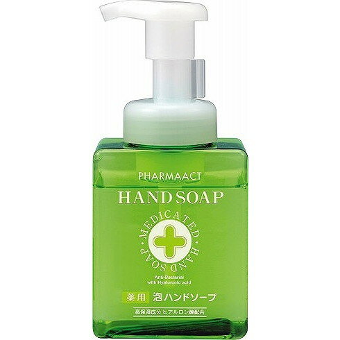 【単品10個セット】ファーマアクト 薬用泡ハンドソープ 熊野油脂(代引不可)【送料無料】