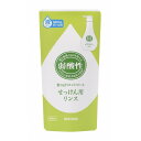 【単品15個セット】弱酸性せっけん用リンス リフィル 400ml ミヨシ石鹸(代引不可)【送料無料】
