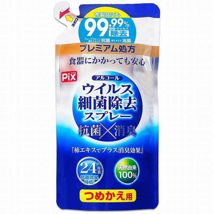 【単品6個セット】ピクスウィルス除去スプレー詰替 ライオンケミカル(代引不可)【送料無料】