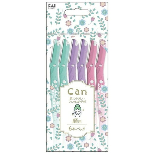 【単品12個セット】GA0117 キャンバブル フェイスL 6本入 貝印(代引不可)【送料無料】 【単品12個セット】GA0117 キャンバブル フェイスL 6本入 貝印(代引不可)【送料無料】