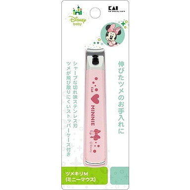 【単品6個セット】KK1487 ツメキリM(ミニーマウス) 貝印(美粧)(代引不可)【送料無料】
