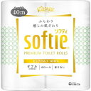 【単品13個セット】クリネックス ソフティ 4ロール(ダブル) 日本製紙クレシア(代引不可)【送料無料】(3)