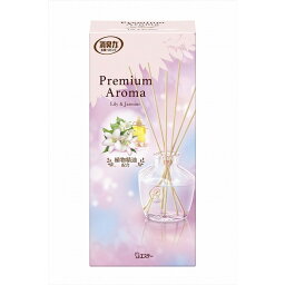 【単品7個セット】お部屋の消臭力 PREMIUM AROMA STICK 本体 リリー&ジャスミン エステー(代引不可)【送料無料】