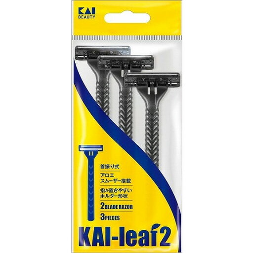 【単品18個セット】GA0003 KAI leaf2 3本入 三宝(代引不可) 【単品18個セット】GA0003 KAI leaf2 3本入 三宝(代引不可)
