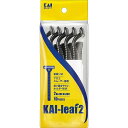 【単品7個セット】GA0122 KAI leaf2 10本入 三宝(代引不可)【送料無料】