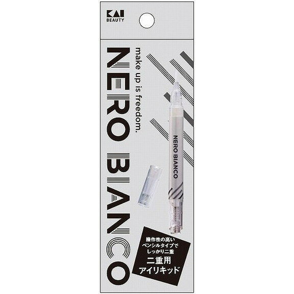 【単品18個セット】KQ3512 NEROBIANCO 二重用アイリキッド 貝印(代引不可)【送料無料】