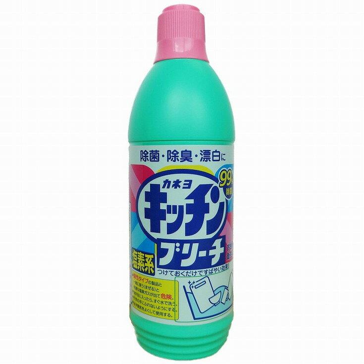 【単品4個セット】キッチンブリーチ 600ml カネヨ石鹸(代引不可)