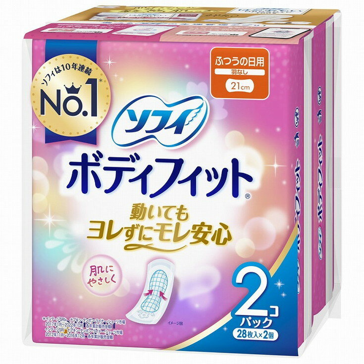 【単品6個セット】ソフィBF羽なし28枚×2 ユニ・チャーム(代引不可)【送料無料】