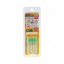 【単品9個セット】 デイリーラバー歯間ブラシ・SS~M10本入 エビス株式会社(代引不可)(4)