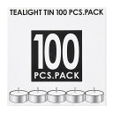【単品11個セット】 NEWティーライトティン100個入 カメヤマ株式会社(代引不可)【送料無料】