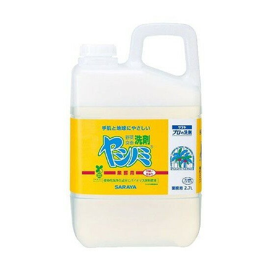 【単品12個セット】 ヤシノミ洗剤業務用2.7KG サラヤ株式会社(代引不可)【送料無料】