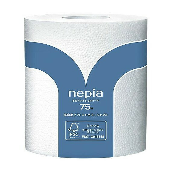【単品15個セット】 ネピアトイレロール1Rシングル 王子ネピア株式会社(代引不可)