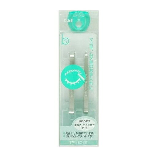 【単品18個セット】 HK0421毛抜きマユ毛抜きセット 貝印株式会社(美粧)(代引不可)【送料無料】 【単品18個セット】 HK0421毛抜きマユ毛抜きセット 貝印株式会社(美粧)(代引不可)【送料無料】