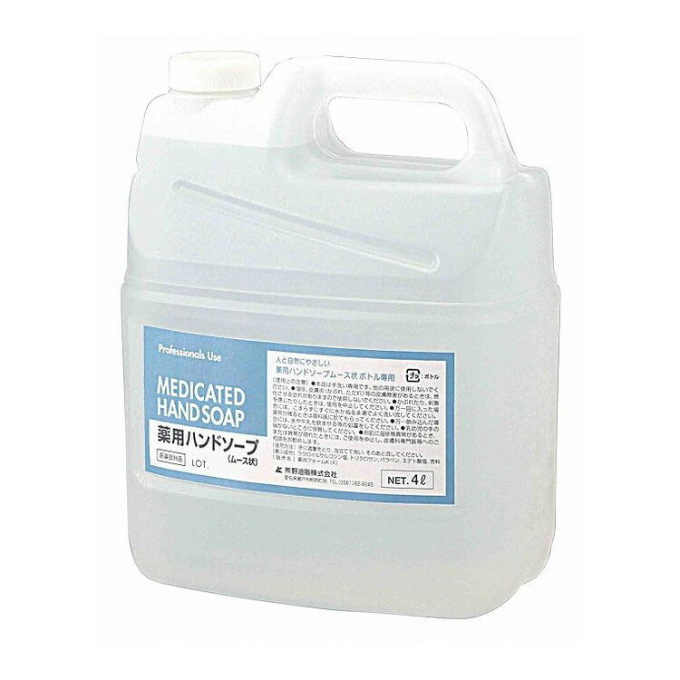 【単品2個セット】 セディア薬用ハンドソープ 泡タイプ 4L 熊野油脂株式会社(代引不可)【送料無料】