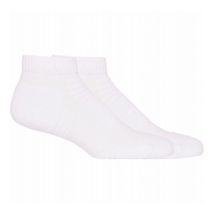 アシックス ソックス10(はき口~かかとまでの長さ10cm) 24SS アクセサリー ランニング トラック 3033B869 104 XS ブリリアントホワイト×ブリリアントホワイト