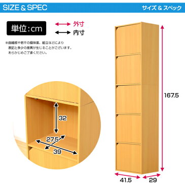 収納ボックス カラーボックス A4サイズ収納可能 扉付き キッチン収納 リビング収納 サニタリーボックス (送料無料) （代引不可）【S1】