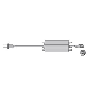 電源とAC-DC変換器を内蔵●50Wタイプ・本体サイズ・質量：50mm×127mm×34mm・500g●定格電力：50W●入力：AC100V 50/60Hz 2A●出力：DC24V 2.08A●アースなし2極プラグ●電源ケーブル長：1.8m●出力ケーブル長：23cm・梱包仕様　個装梱包：個装箱・シール　個装サイズ・質量：W240×D145×H70mm・640g・1個口・原産国：中国【送料について】北海道、沖縄、離島は別途送料を頂きます。