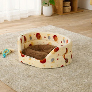 アイリスオーヤマ ラウンドベッド ベージュ PRM-500 IRIS OHYAMA【送料無料】のサムネイル