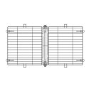 アイリスオーヤマ ウッディサークル用屋根 アッシュグレー PWSY-1260V IRIS OHYAMA【送料無料】