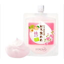 どろ豆乳石鹸 どろあわわ 桃 110g ネット付き ピーチ ...