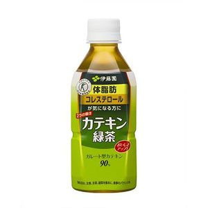 伊藤園 2つの働きカテキン緑茶 350ml×24本 1ケース 緑茶（代引き不可）【S1】