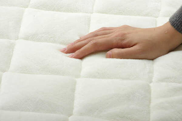 フランネル 無地 キルトラグ 『フランIT』 アイボリー 190×240cm（ホットカーペット対応）(代引き不可)【送料無料】