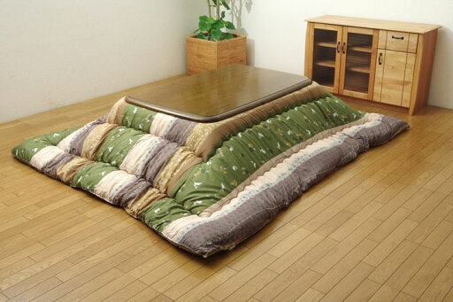 和柄 こたつ布団 正方形 掛け単品 『こよみ』 グリーン 205x205cm(代引不可)【送料無料】 和柄 こたつ布団 正方形 掛け単品 『こよみ』 グリーン 205x205cm(代引不可)【送料無料】