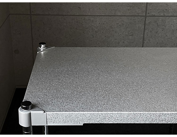 【※法人様限定販売】【燕三条製】 PROFACE ガルバリウムソリッドハンガーラック3段 350×1200×1800 クロムメッキポール スチールラック スチールシェルフ ラック キッチンラック レンジラック(代引不可)【送料無料】 [3]