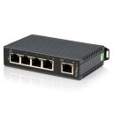 StarTech 5ポート産業用スイッチングハブHUB DINレールに取付け可能LAN用ハブ 10/100Mbps対応ネットワークハブ 12-48VDCターミナルブロック Energy Efficient Ethernet (EEE)対応 IES5102(代引き不可)(2)
