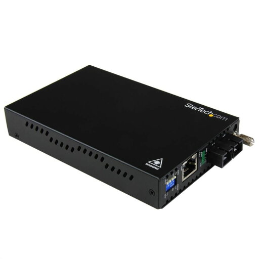 StarTech ギガビットイーサネット光メディアコンバータ マルチモード対応 ギガビットイーサネット(1000Base-T) - 光ファイバ(100BASEーLX/SX) 最大550m延長 RJ-45(メス) - 光ファイバ SCデュプレックス(メス) ET91000SC2(代引き不可) StarTech ギガビットイーサネット光メディアコンバータ マルチモード対応 ギガビットイーサネット(1000Base-T) - 光ファイバ(100BASEーLX/SX) 最大550m延長 RJ-45(メス) - 光ファイバ SCデュプレックス(メス) ET91000SC2(代引き不可)