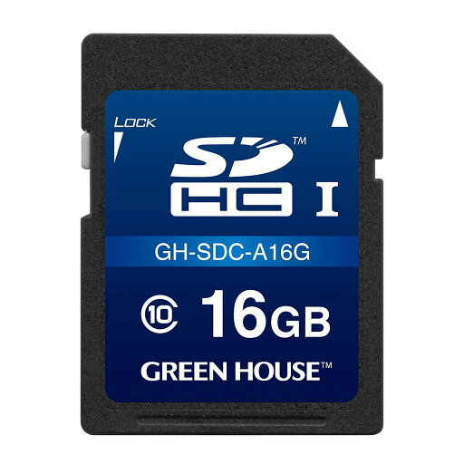 グリーンハウス ドラレコ/アクションカメラ向けSDHCカード 16GB GH-SDC-A16G(代引き不可) グリーンハウス ドラレコ/アクションカメラ向けSDHCカード 16GB GH-SDC-A16G(代引き不可)