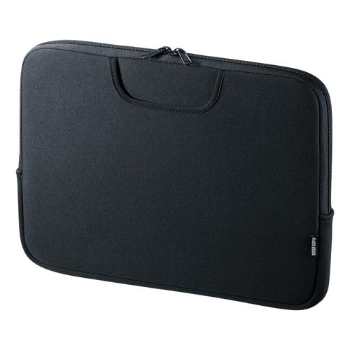 サンワサプライ ポケット付きインナーケース(13.3型ワイド) IN-WETP13BK(代引き不可)