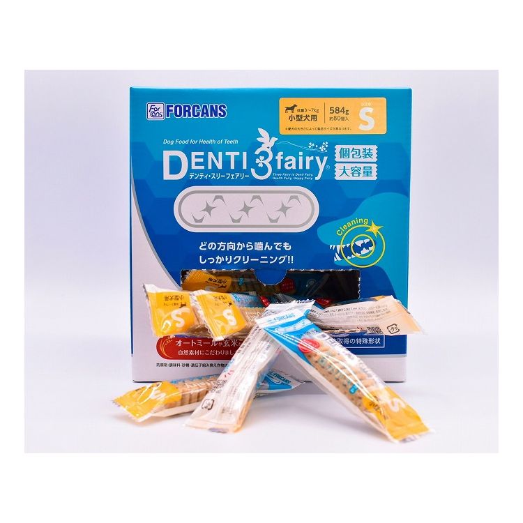 【商品説明】●ワンちゃんの歯と歯茎の健康を守るガムです。人でも食べられる原材料を使っているので安心して与えることができます。どの方向から?んでも溝に歯が自然とはまり、やさしい摩擦を誘導して汚れを除去します。大容量かつ個包装のボックスタイプです。●原材料タピオカ、マルチトール、イソマルトオリゴ糖、グリセリン、玄米、オートミール、豚ゼラチン、植物性油脂、食物繊維、亜麻仁粉末、増粘安定剤(CMC-Na)、乳化剤、ビタミンB1、酢酸亜鉛、香料(はちみつ、ミルク、ミント)●原産国大韓民国●賞味期限仕入れ元の規定により半年を切った商品は出荷致しません。●保存方法別途パッケージに記載●単品重量（g）584【送料について】北海道、沖縄、離島は送料を頂きます。
