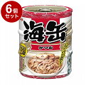 【6個セット】 アイシア 海缶ミニ3P かつお 60g×3缶 x6【送料無料】
