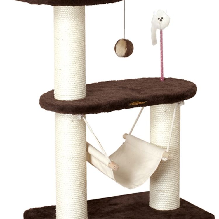 【商品説明】モダンでシックなカラーとデザイン。どんな部屋でもコーディネートが楽しめます。＜対象：猫＞○原材料パーチクルボード・紙管・麻縄○原産国中華人民共和国○メーカー名ドギーマン【送料について】北海道、沖縄、離島は送料を頂きます。