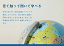 地球儀 レイメイ藤井 しゃべる国旗付き地球儀スタンダード 径20cm 音声機能 国旗付 地球儀スケール 行政タイプ 学習 自由研究 子供用 小学生 グローブ インテリア 卓上 プレゼント ギフト 入学祝い 知育玩具 OYV46 【送料無料】 3