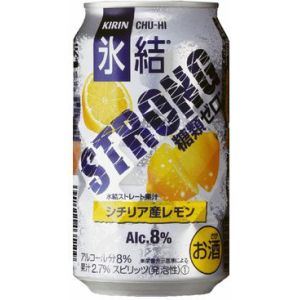 キリン 氷結 ストロングレモン 350ml×24本(代引き不可)【送料無料】 キリン 氷結 ストロングレモン 350ml×24本(代引き不可)【送料無料】