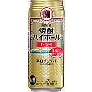 タカラ 宝 焼酎ハイボール ドライ 500ml×24本(代引き不可)【送料無料】