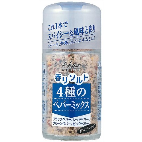 香りソルト4種のペパーミックス 58g ハウス食品
