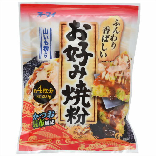 オーマイ お好み焼粉 200g 日本製粉