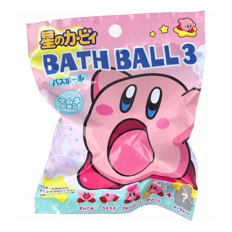 星のカービィバスボール3 ラムネの香り 75g 1回分