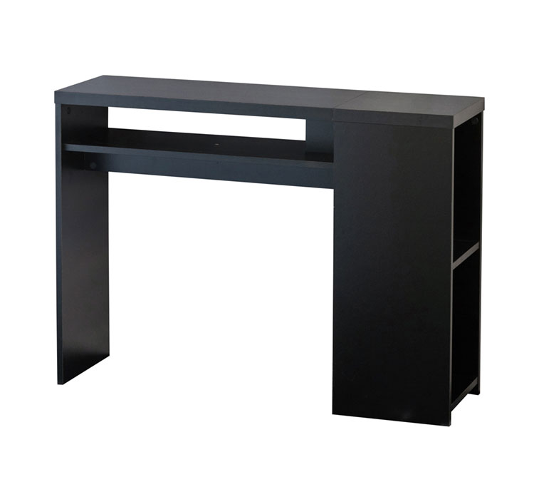 デスク 幅100 薄型 ワークデスク PDデスク 書斎机 勉強机 学習机 カウンター下 PCデスク(代引不可)【送料無料】 [3]