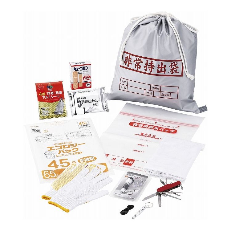 非常持出セット11P HJMD11P(代引不可)【送料無料】