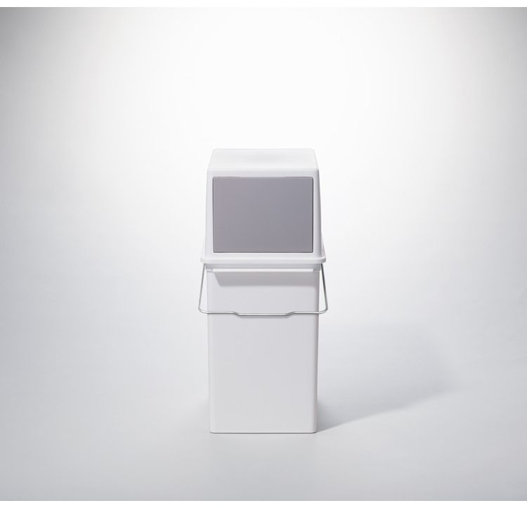 ゴミ箱 おしゃれ ふた付き キッチン 分別 フロントオープントラッシュビン 17リットル 17L スリム ごみ箱 シンプル 重ねられる スタッキング 袋 見えない 日本製 LBD-05 ライクイット like-it Seals(代引不可)【送料無料】 [3]