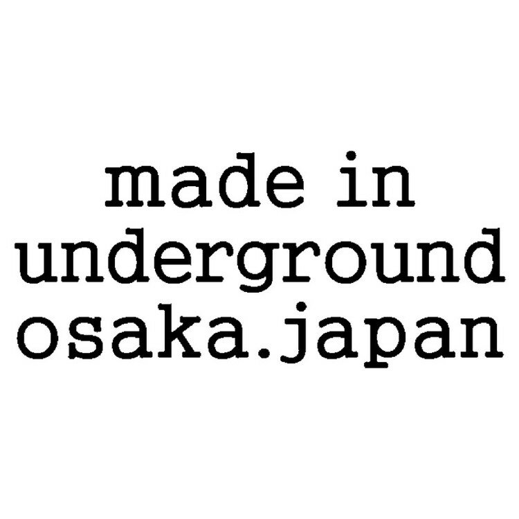 ヌメ革小銭入 OJ-0304 小銭入 ブラック made in underground osaka.japan(代引不可)【送料無料】