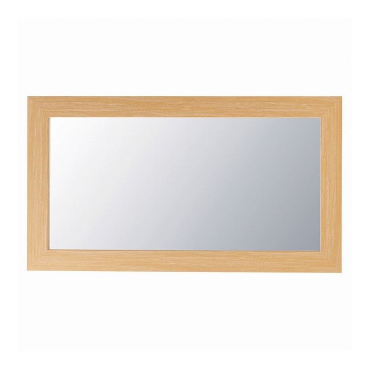 ワイドスタンドミラー 10915 鏡 ナチュラル(代引不可)【送料無料】