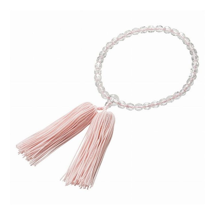 女性用念珠 二十面切子 NJ-JA036(代引不可)【送料無料】